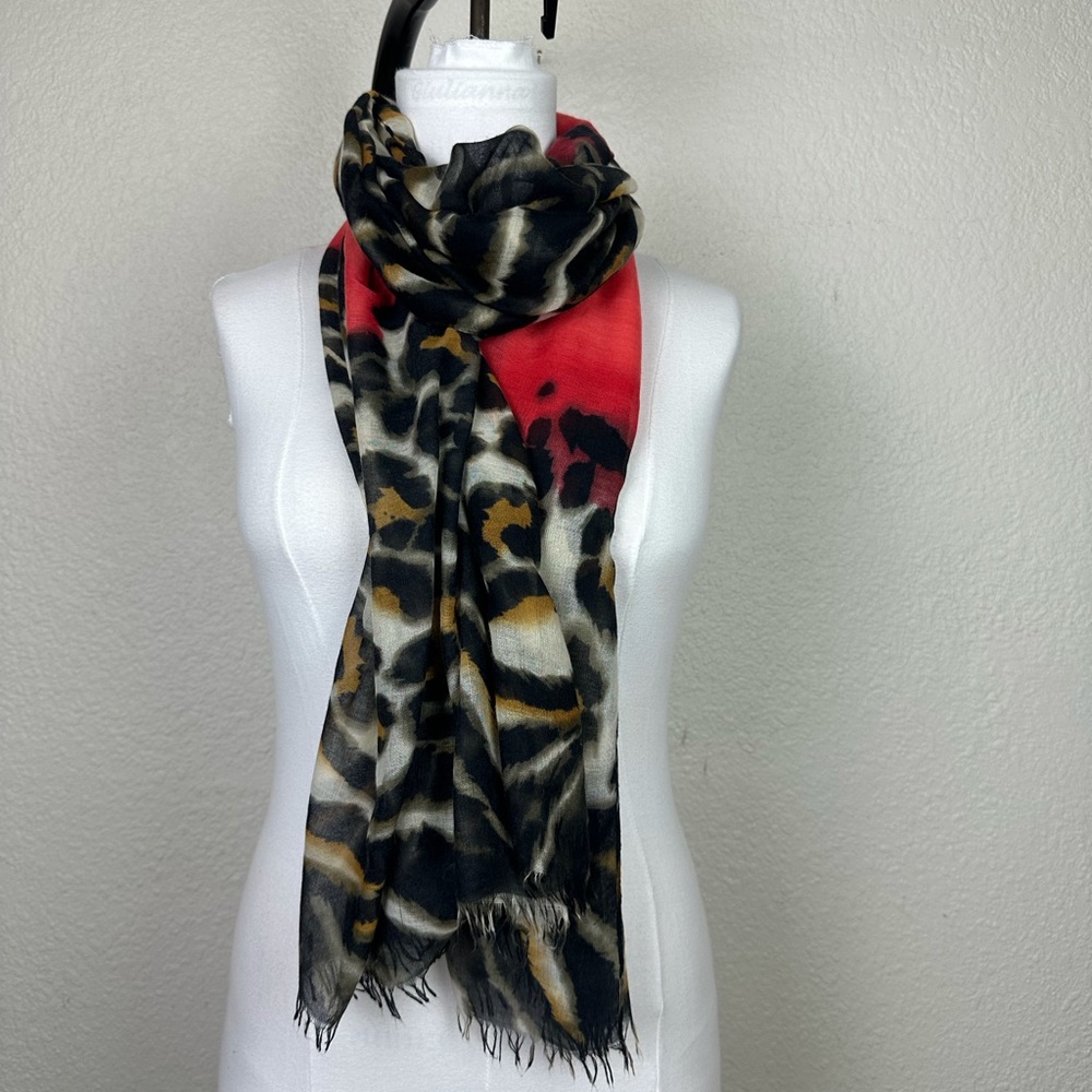 Scarf Womens Leopard Print Fashion Lightweight Accessory New York